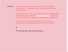 Tablet Screenshot of manualelectric.com